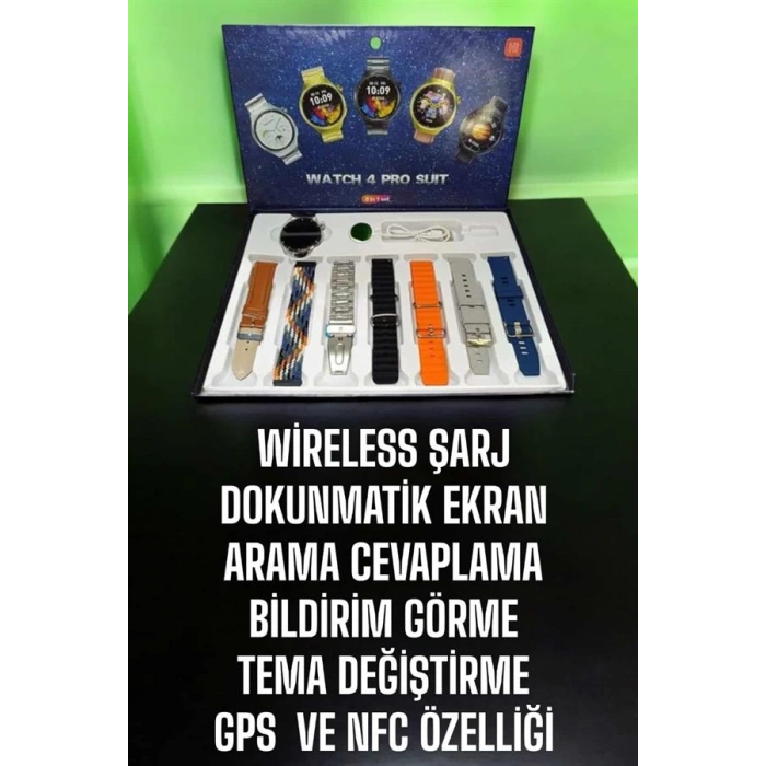 Yeni Nesil Akıllı Saat 2024 Model Uyku ve Sağlık Takibi Bluetooth Bağlantılı