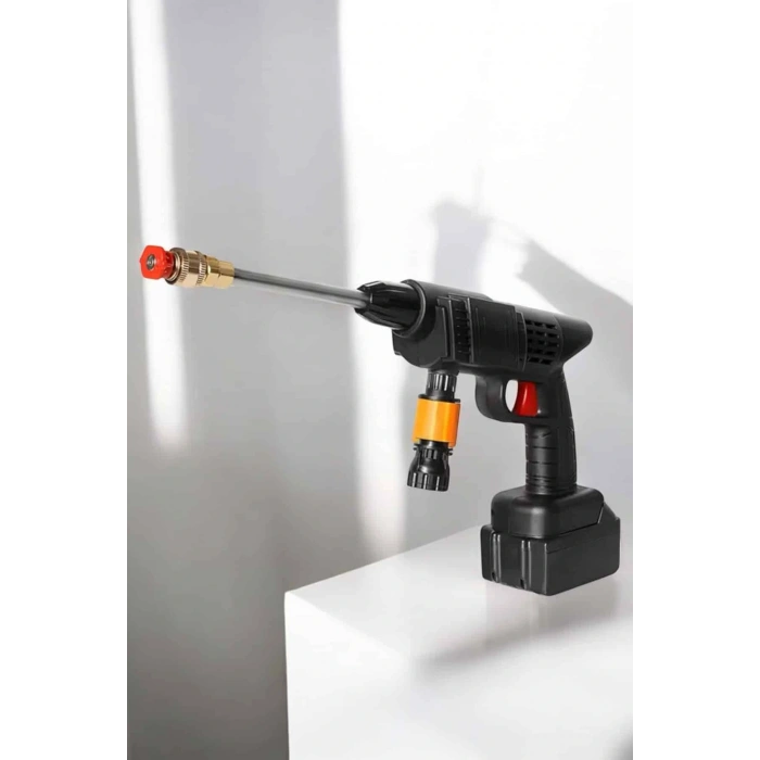 Yeni Nesil Araç Yıkama Şarjlı Tabancası Basınçlı Su Hazneli