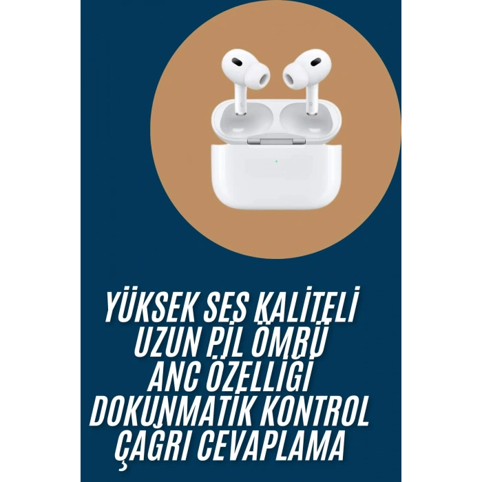 Yeni Nesil Pro Bluetooth Kulaklık Android ve İOS Uyumlu Dokunmatik Kontrol