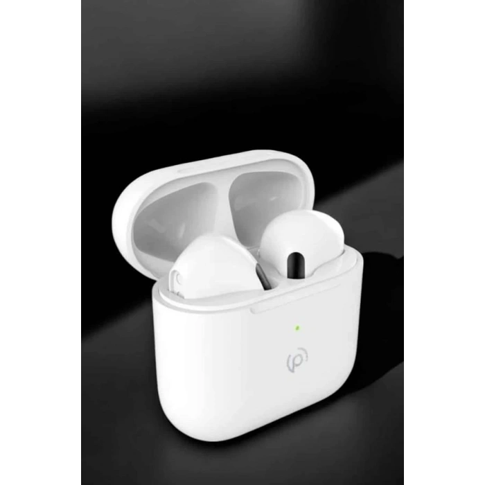 Yeni Nesil Pro Bluetooth Kulaklık Uzun Pil Ömrü Beyaz
