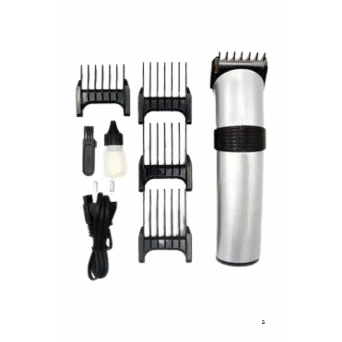 Yeni Nesil Profesyonel Şarjlı Saç Sakal Tıraş Makinesi Ayarlanabilir 4 Taraklı