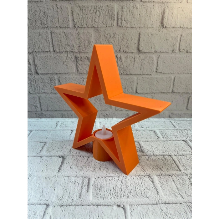 Yıldız Mumluk Turuncu