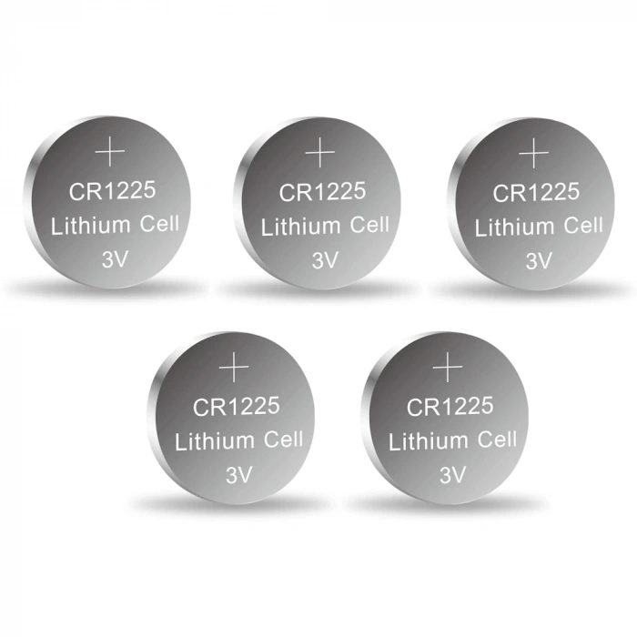 Yuma CR1225 Süper Lityum 3V 5’li Kart Düğme Pil