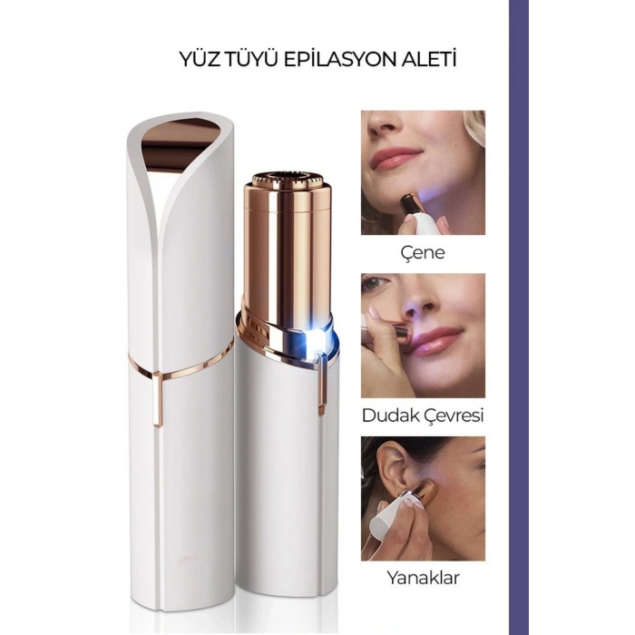 Yüz Kaş Bıyık Tüy Alıcı Epilasyon Aleti