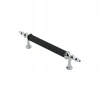 10 ADET KROM - SİYAH BORU KULP 9.6CM (5324)