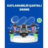 1080p Full Hd Katlanabilir Drone Uzun Uçuş Süreli Hafif Tasarım