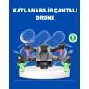 1080P Full HD Katlanabilir Drone Uzun Uçuş Süreli Hafif Tasarım