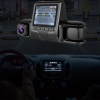 1080P Üçlü Lens Araba Dash Cam Dashcam Ön İç &amp; Arka HD Araba DVR 120 ° Açı Döngü Kaydı Yerçekimi Sensörü (5324)