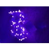 10m 100 Led Damla Uçlu Pembe Işık Şeffaf Kablo Mz-17-9