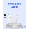 120 Watt Turbo Şarj Cihazı Xiaomi Redmi Note 10 11 12 Uyumlu