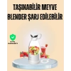 1200mah Şarjlı, Hafif Ve Pratik Taşınabilir Blender