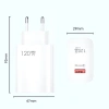 120W USB Hızlı Type C Uçlu Kablolu Şarj Aleti (5324)