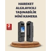 128GB Destekli Hareket Algılamalı Mini Kamera