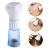 140 İğneli Serum Hazneli Dermaroller – 0-3 mm Ayarlı Dermaroller Mikro İğneli Saç, Cilt ve Vücut Bakım Aparatı (5324)