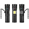 15.000 Lümen Tg + Cob Led Şarjlı El Feneri Wt-703