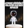 180 Derece Dönebilen Astronot Masa Ve Gece Lambası Projektör