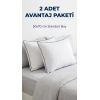 2 Adet Anti-Alerjik Nano Jel Yastık 50x70 Yıkanabilir Pamuk