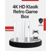 2 Kollu Kablosuz 4K TV Uyumlu Klasik Oyun Konsolu