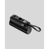 2000mAh Mini Powerbank Dahili Konektörlü PD 20W
