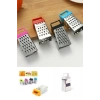 3 Fonksiyonlu Mıknatıslı Mini Sarımsak Peynir Rendesi 8 Cm