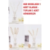 3 Tek Adet 3 Model Aromaterapi Koku Dağıtıcı Rattan Şişe Ahşap Difüzör Çubuk (spiral-yaprak-dalgalı)