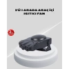 3’ü 1 Arada Araç İçi Isıtıcı Ve Fan 150w Güçlü Ve 360° Dönebilen Başlıklı