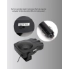 3’ü 1 Arada Araç İçi Isıtıcı Ve Fan 150w Güçlü Ve 360° Dönebilen Başlıklı