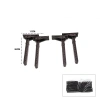 4 ADET KAHVERENGİ SOFRA AYAK KOMPLE PLASTİK 20CM AÇ KAPA (5324)