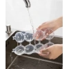4 Bölmeli  Küre Buz Topu Kalıbı -  Yuvarlak Buz Topu