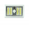 4 Ledli Pilli Led Lamba Güç Ayarlı Led Portatif Lamba Led Işık - Mıknatıslı Yapışkanlı
