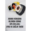45 MM Gri Kasa Ultra Akıllı Saat Sesli Görüşme, Sağlık Takibi, Suya Dayanıklı