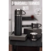 500 ml Kapasiteli Taşınabilir Basınçlı Termos Seti Günlük Kullanım için İdeal
