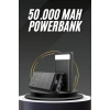 50.000 Mah Led Dijital Göstergeli Usb Çıkışı Powerbank