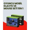 5in1 Bt5.3 Mobil Oyun Kiti Klavye Mouse Dönüştürücü Seti