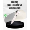 6 Başlıklı Hızlı Kurutma ve Bukle Şekillendirme Seti