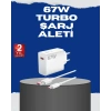 67 Watt Turbo Charge Başlık Vivo Y20 Y35 Y55 Uyumlu