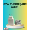 67 Watt Type C Turbo Şarj Seti TCL 20 30 50 Uyumlu