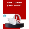 67 Watt Yüksek Güç Şarj Adaptörü Xiaomi Mi 10 Mi 11 Mi 12 Uyumlu