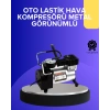 Metal Gövdeli Oto Lastik Hava Kompresörü 12V 140 PSI Hızlı Şişirme