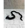 Siyah Hareketli Ejderha Figürü Esnek Gövdeli Dekoratif Tasarım 60 cm