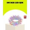 Enerji Tasarruflu Şeffaf Kablo 5 m 50 LED Dekor Işık