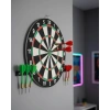 Şık Tasarımlı Dart Tahtası 12 İnç Dayanıklı Ahşap Gövde