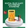 Dijital Multimetre Ölçü Aleti AC DC Ölçüm ve LCD Ekranlı