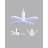Katlanabilir 4 Kollu LED Ampül 60 Watt 6000 Lumen Beyaz Işık
