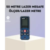 Lazer Metre 50 MT Hassas ve Hızlı Ölçüm Özellikli