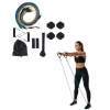 11 Parça Çok Fonksiyonlu Kapı Arkası Egzersiz Bandı Ev Tipi Spor Seti