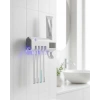 UV Sterilizasyonlu Duvara Monte Otomatik Diş Fırçası Tutucu