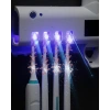 UV Sterilizasyonlu Duvara Monte Otomatik Diş Fırçası Tutucu