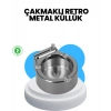 Metal Küllük Çakmaklı Masa Üstü Şık Tasarım