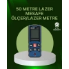 50 Metre Lazer Mesafe Ölçer Profesyonel Dijital Ölçüm Cihazı